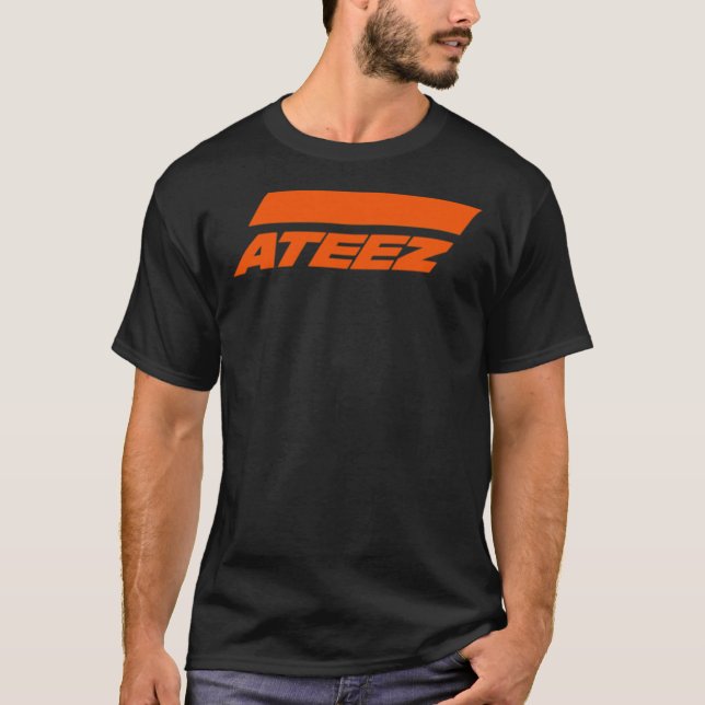 Camiseta KPOP BOY GROUP ATEEZ OFFICIAL LOGO Classic T-Shirt (Anverso)