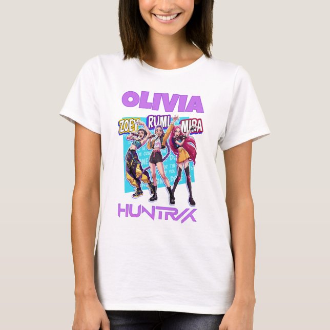 Camiseta KPop Demon Hunters, Huntrix Womens (Anverso)