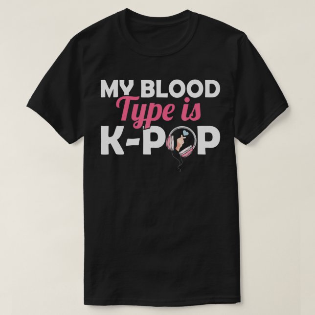 Camiseta KPop Fashion for Fans of korean KDrama & KPop Merc (Diseño del anverso)