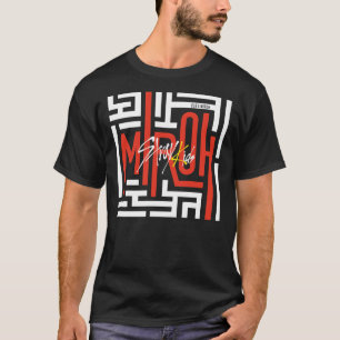 CAMISETA KPOP STRAY KIDS LOGO OFICIAL MIROH  