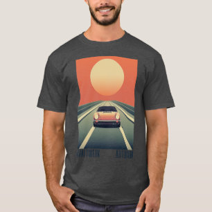 Camiseta Kraftwerk Autobahn Retro Diseño original estético