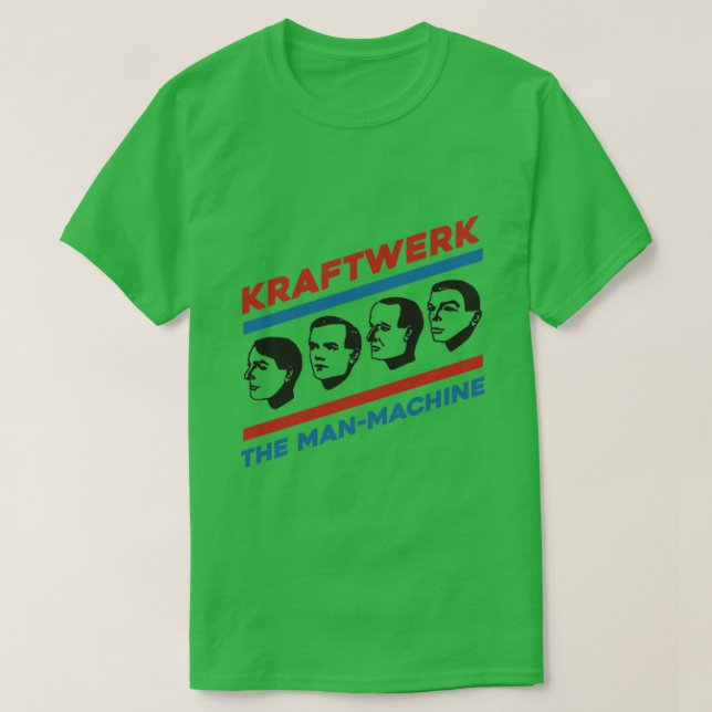 Camiseta kraftwerk la máquina del hombre (Diseño del anverso)