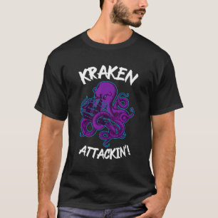 Camiseta Kraken atacando mercancías
