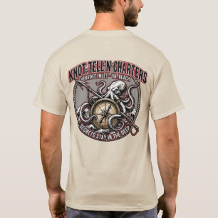 Camiseta Kraken con logo de arpón