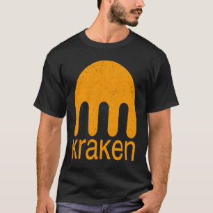 Camiseta Kraken Crypto Exchange Token seguro no fungible