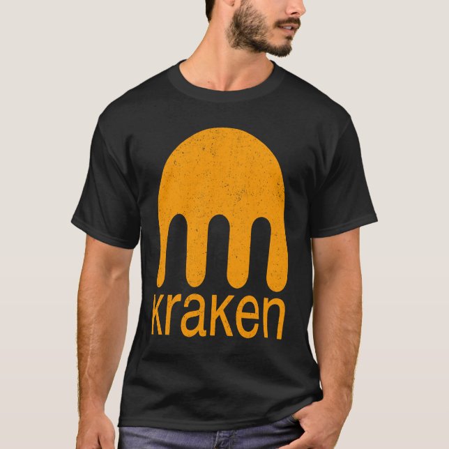 Camiseta Kraken Crypto Exchange Token seguro no fungible (Anverso)