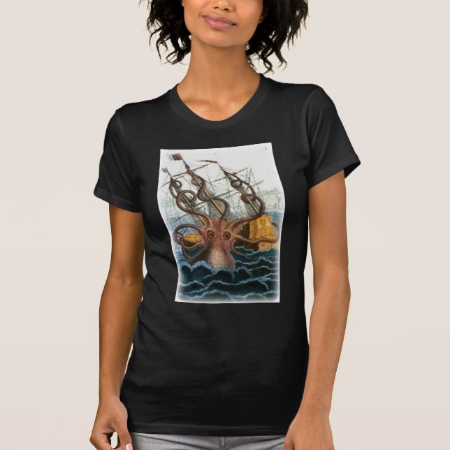 Camiseta Kraken de Pedro Denys de Montfort, 1801 (Anverso)