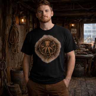 Camiseta Kraken Marca Sigilo Pirata
