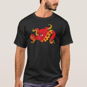 Camiseta Kraken Ocean Animal Scuba Buceo Sea Monster Oct