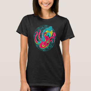 Camiseta Kraken Octopus gigante del mar de calamar