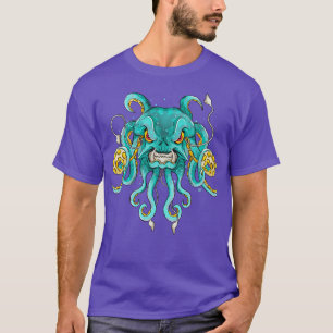 Camiseta Kraken Underwater Monster Octopus Sea