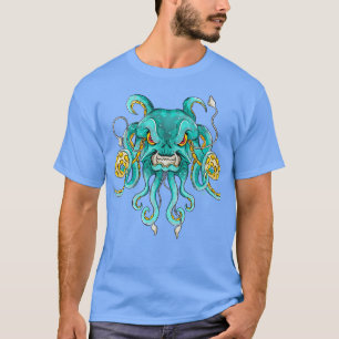 Camiseta Kraken Underwater Monster Octopus Sea