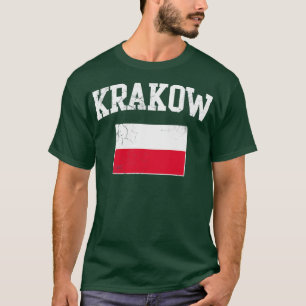 Camiseta Krakow Polonia Bandera Polska Polski