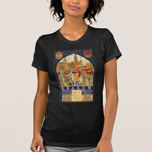 Camiseta Kraków Polska Pologne Polen (Anverso)