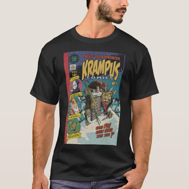 Camiseta Krampus Comic Book Tee Shirt (Anverso)