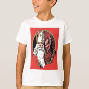 Camiseta Krampus de San Nicolás Rojo