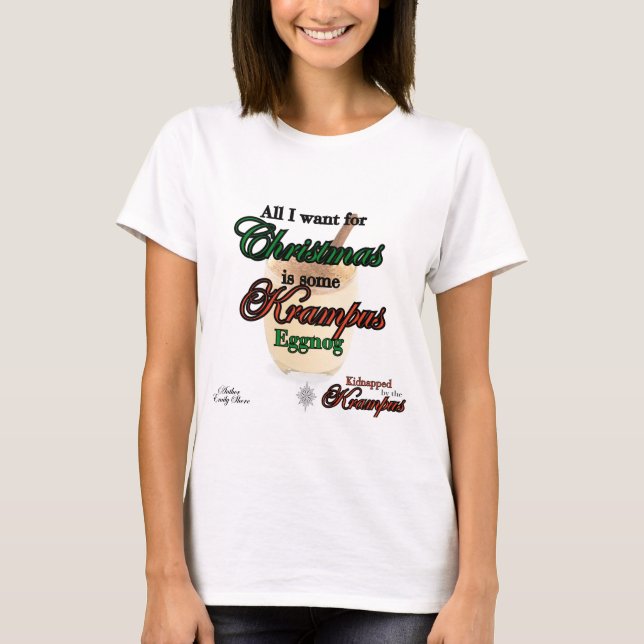 Camiseta Krampus Eggnog T-Shirt (Anverso)