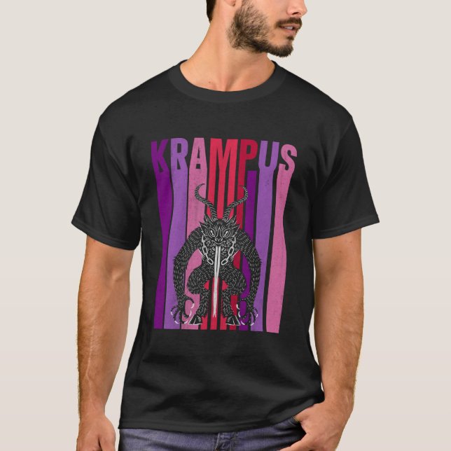 Camiseta Krampus Estilo Vintage (Anverso)