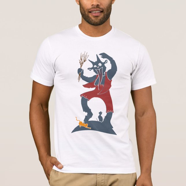 Camiseta Krampus + Gatos (Anverso)