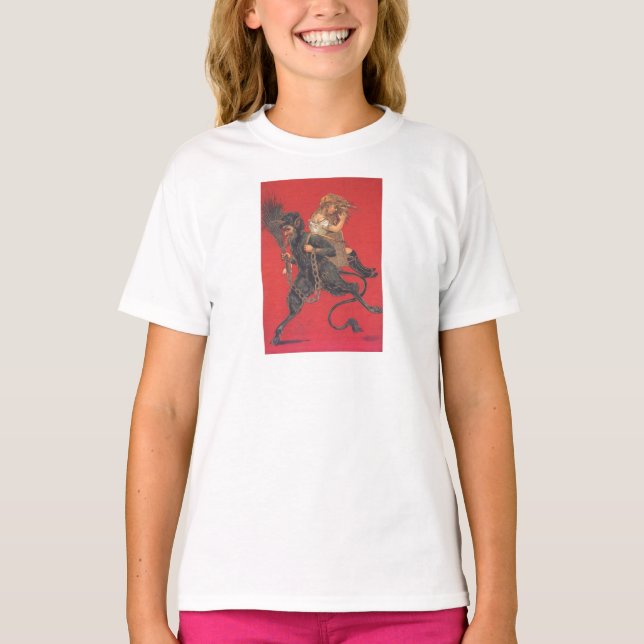 Camiseta Krampus Kidnapping Chica (Anverso)