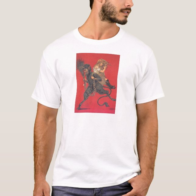 Camiseta Krampus Kidnapping Chica (Anverso)