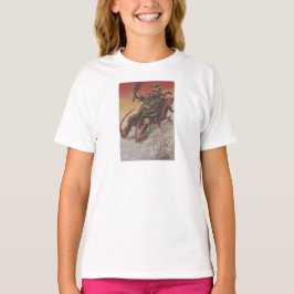 Camiseta Krampus Kidnapping Children Sleigh