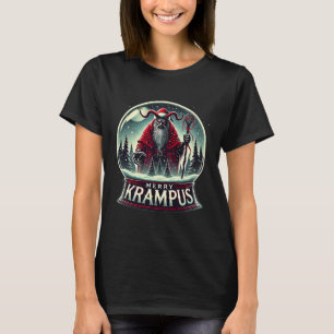 Camiseta Krampus Llega A La Ciudad Horror Merry Krampus Chr