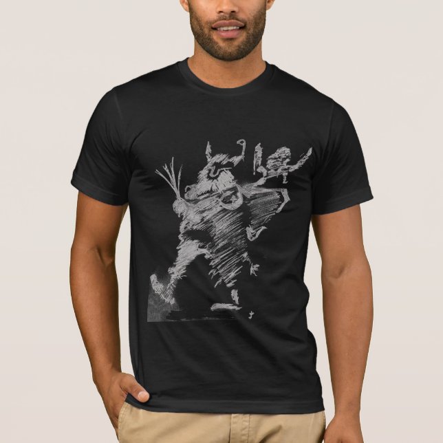 Camiseta Krampus para el navidad (Anverso)