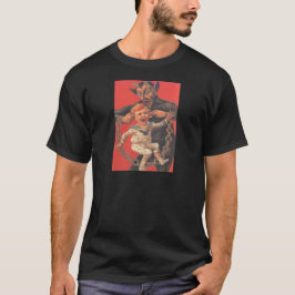 Camiseta Krampus Punishing Little Boy