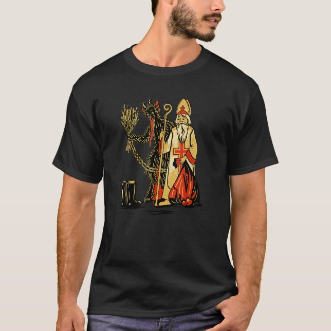 Camiseta Krampus Saint Nicholas Navidades Demon Merry Kramp (Anverso)