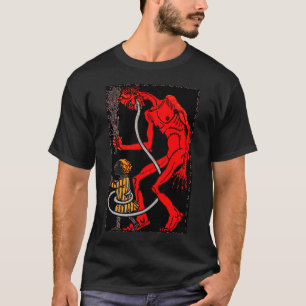 Camiseta ¡Krampus tiene una lengua larga!