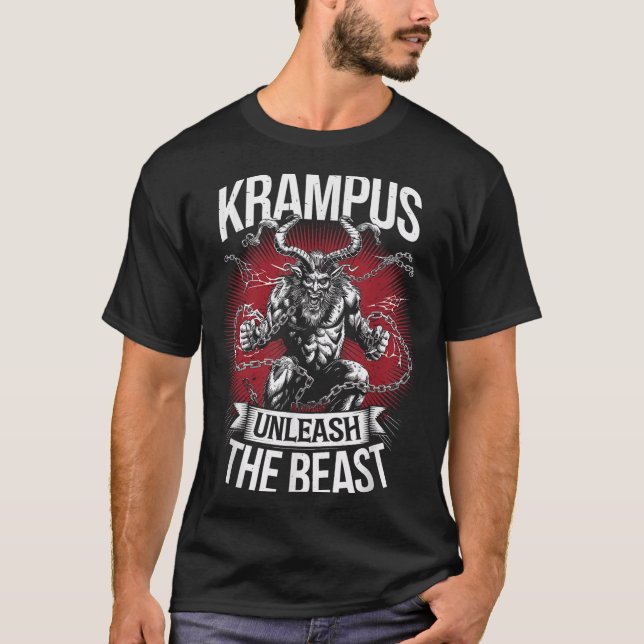 Camiseta Krampusnacht Christmas Monster Krampus Lover Festi (Anverso)