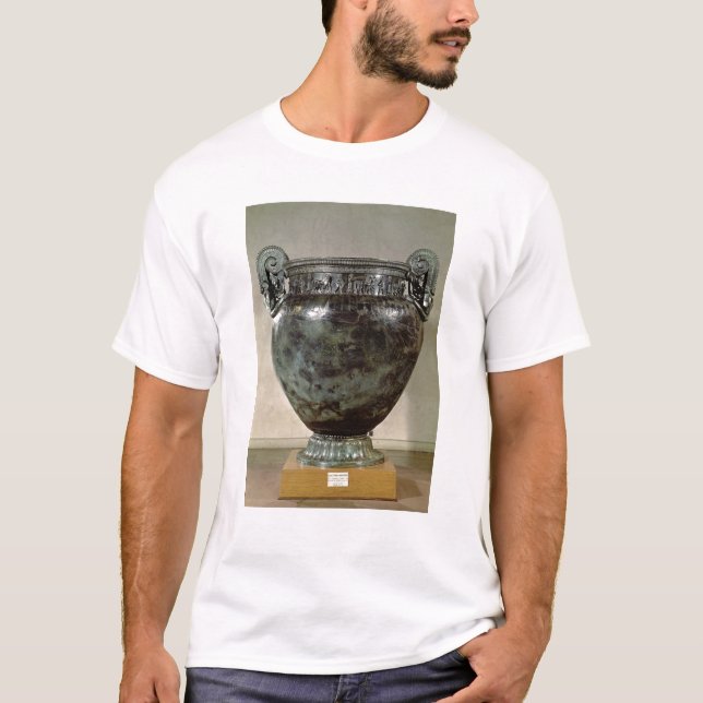 Camiseta Krater, de la tumba de una princesa de Vix (Anverso)