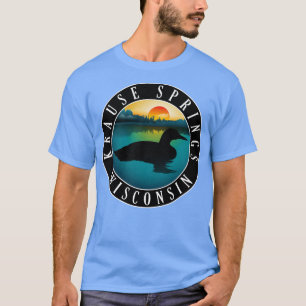 Camiseta Krause Springs Wisconsin Loon