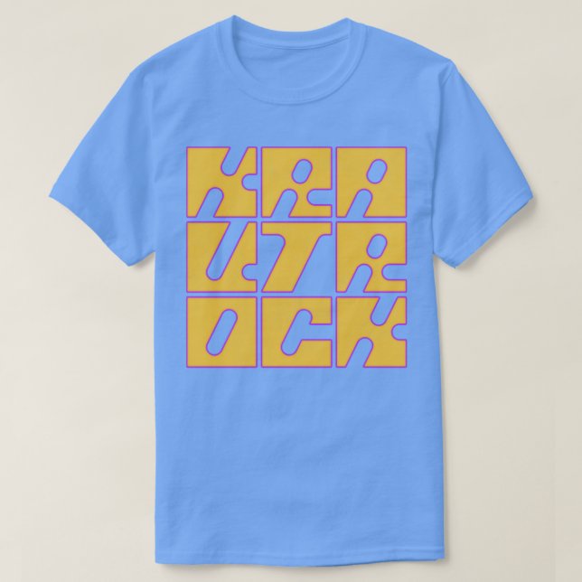 Camiseta Krautrock (Diseño del anverso)