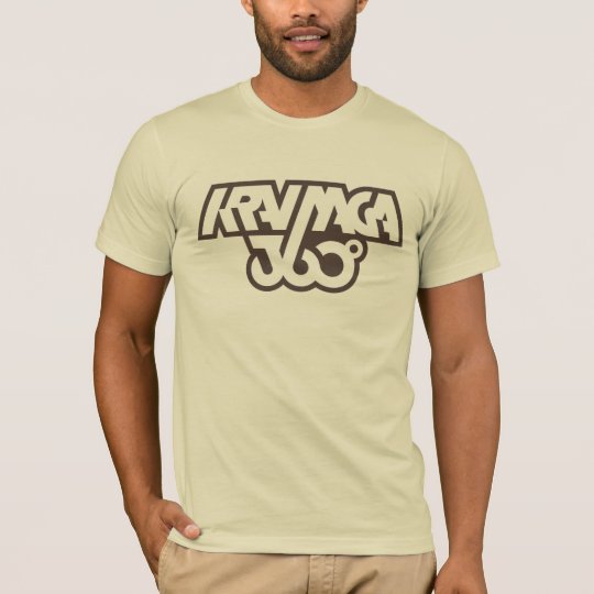 Camiseta Krav Maga 360 - marrón