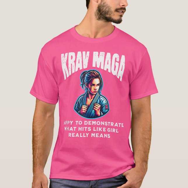 Camiseta Krav Maga Chica Krav Maga Equipo Mma Artículos Kra (Anverso)