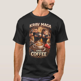 Camiseta Krav Maga y Café