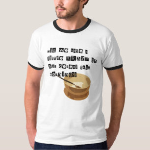 Camiseta ¿Krazy en su cereal??