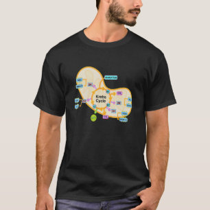 Camiseta Krebs Cycle Tee Para Los Médicos De Maestros De Bi