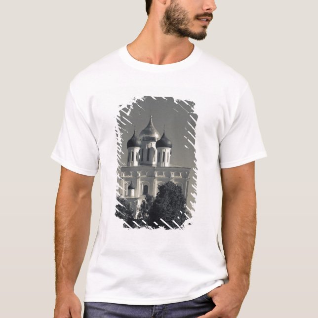 Camiseta Kremlin de Pskov y Catedral de la Trinidad (Anverso)
