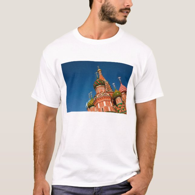 Camiseta Kremlin, Vasiliy Bendito | Moscú, Rusia (Anverso)