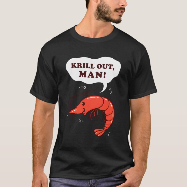 Camiseta Krill Out Krill Pun Shrimp (Anverso)