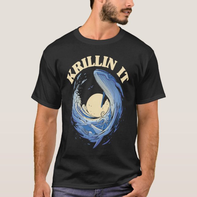 Camiseta Krillin It Whale Watching (Anverso)
