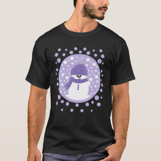 Camiseta Krimbles Dotty Snowman con Lilac Wooly Gorra A