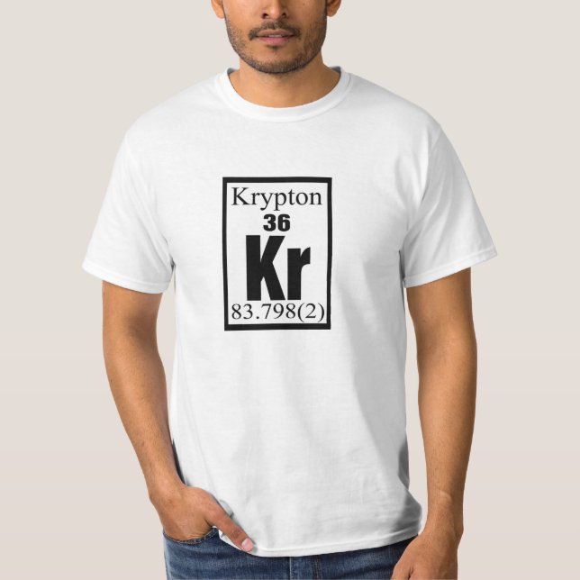 Camiseta Kriptón. (Anverso)