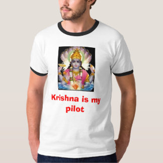 Camiseta Krishna es mi piloto