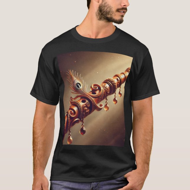 Camiseta Krishna Flute (Anverso)
