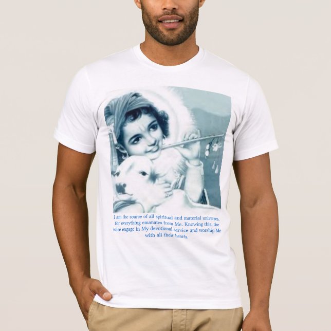 Camiseta Krishna, fuente de todos (Anverso)