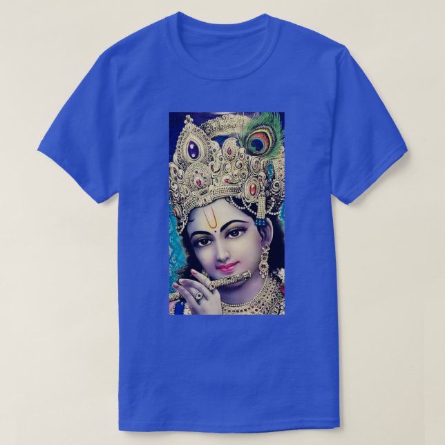 Camiseta Krishna Hindu God (Diseño del anverso)